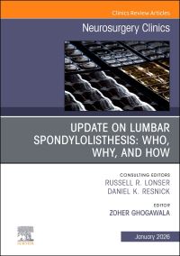 Book Cover for Update on Lumbar Spondylolisthesis by Zoher Ghogawala