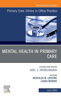 Book Cover for Mental Health in Primary Care by Nicholas M LeFevre, Laura Morris