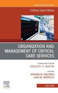 Book Cover for Organization and Management of Critical Care Services by Stephen M Pastores, John M Oropello