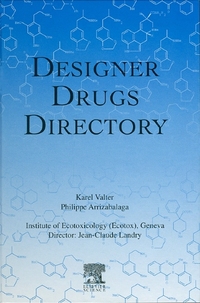 Book Cover for Designer Drugs Directory by Karel Valter, Philippe Arrizabalaga