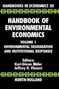 Book Cover for Handbook of Environmental Economics by KarlGöran Mäler, Jeffrey R Vincent