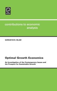 Book Cover for Optimal Growth Economics by Sardar M N Islam