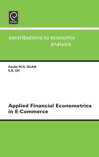 Book Cover for Applied Financial Econometrics in E-Commerce by Sardar M N Islam, K B Oh