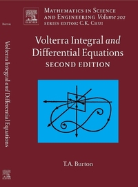 Book Cover for Volterra Integral and Differential Equations by T A Burton