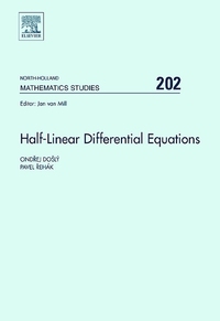 Book Cover for Half-Linear Differential Equations by Ondrej DoslÔy, Pavel Rehák