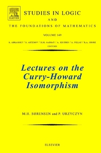 Book Cover for Lectures on the Curry-Howard Isomorphism by Morten Heine Sørensen, Pawel Urzyczyn
