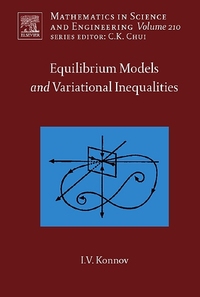Book Cover for Equilibrium Models and Variational Inequalities by Igor Konnov