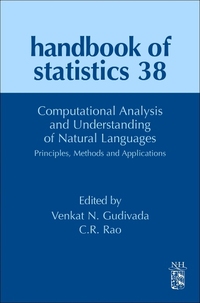 Book Cover for Computational Analysis and Understanding of Natural Languages by Venkat N Gudivada