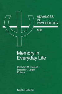 Book Cover for Memory in Everyday Life by Robert H Logie, Graham Davies