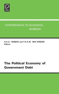 Book Cover for Political Economy of Government Debt by HAA Verbon