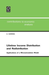 Book Cover for Lifetime Income Distribution and Redistribution by Ann Harding