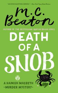 Book Cover for Death of a Snob by M C Beaton