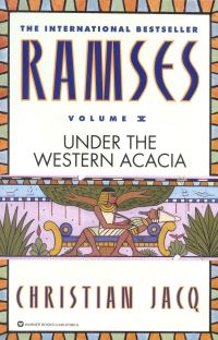 Book Cover for Under the Western Acacia by Christian Jacq