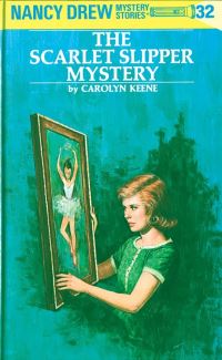 Book Cover for The Scarlet Slipper Mystery by Carolyn Keene