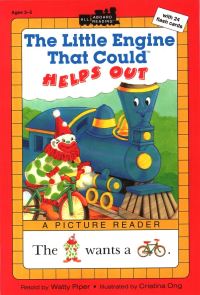 Book Cover for The Little Engine That Could Helps Out. All Aboard Picture Reader by Watty Piper