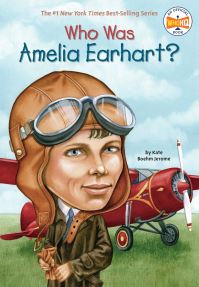 Book Cover for Who Was Amelia Earhart? by Kate Boehm Jerome, David Cain