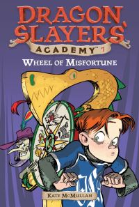 Book Cover for Wheel of Misfortune #7 by Kate McMullan