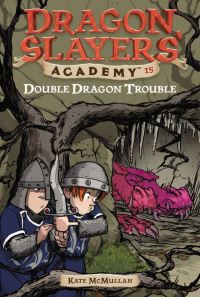 Book Cover for Double Dragon Trouble by Kate McMullan, Bill Basso