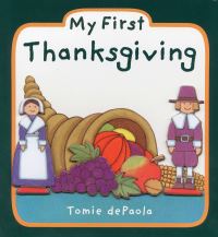 Book Cover for My First Thanksgiving by Tomie dePaola