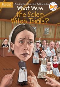 Book Cover for What Were the Salem Witch Trials? by Joan Holub, Dede Putra