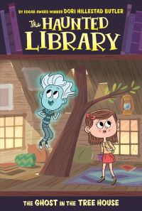 Book Cover for The Ghost in the Tree House by Dori Hillestad Butler