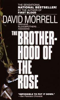 Book Cover for The Brotherhood of the Rose by David Morrell