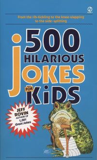Book Cover for 500 Hilarious Jokes for Kids by Jeff Rovin