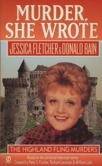 Book Cover for The Highland Fling Murders by Donald Bain, Copyright Paperback Collection (Library of Congress)