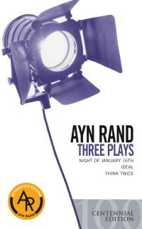 Book Cover for Three Plays by Ayn Rand