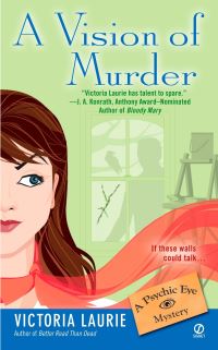 Book Cover for A Vision of Murder by Victoria Laurie