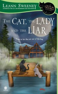Book Cover for The Cat, the Lady and the Liar by Leann Sweeney
