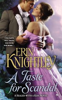 Book Cover for A Taste for Scandal by Erin Knightley