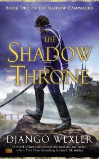 Book Cover for The Shadow Throne by Django Wexler