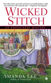 Book Cover for Wicked Stitch by Amanda Lee