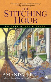 Book Cover for The Stitching Hour by Amanda Lee