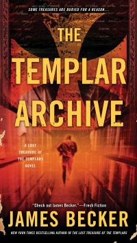 Book Cover for The Templar Archive by James Becker, Copyright Paperback Collection Library of Congress