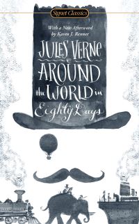 Book Cover for Around the World in Eighty Days by Jules Verne