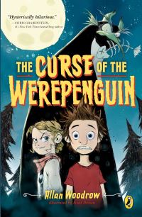 Book Cover for The Curse of the Werepenguin by Allan Woodrow