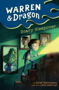 Book Cover for Warren & Dragon Scary Sleepover by Ariel Bernstein
