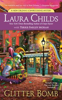Book Cover for Glitter Bomb by Laura Childs