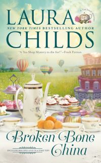 Book Cover for Broken Bone China by Laura Childs