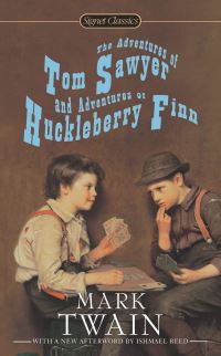 Book Cover for The Adventures of Tom Sawyer ; and Adventures of Huckleberry Finn by Mark Twain, Mark Twain