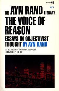 Book Cover for The Voice of Reason by Ayn Rand
