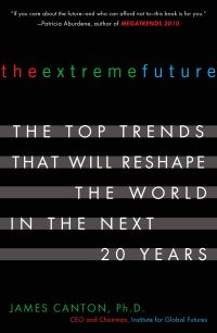 Book Cover for The Extreme Future by James Canton