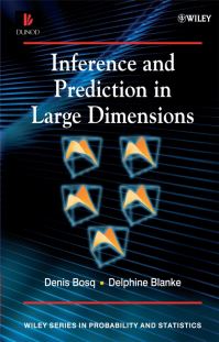 Book Cover for Inference and Prediction in Large Dimensions by Denis Bosq, Delphine Blanke, Dunod (Firm)