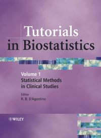 Book Cover for Tutorials in Biostatistics by Ralph B DAgostino