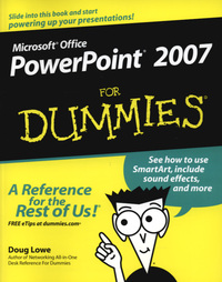 Book Cover for PowerPoint 2007 for Dummies by Doug Lowe
