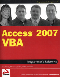 Book Cover for Access 2007 VBA Programmer's Reference by Teresa Hennig