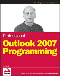 Book Cover for Professional Outlook 2007 Programming by Ken Slovak