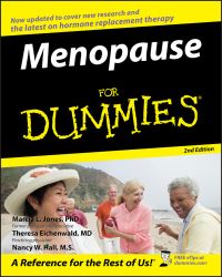 Book Cover for Menopause for Dummies by Marcia L Jones, Theresa Eichenwald, Nancy Wilson Hall